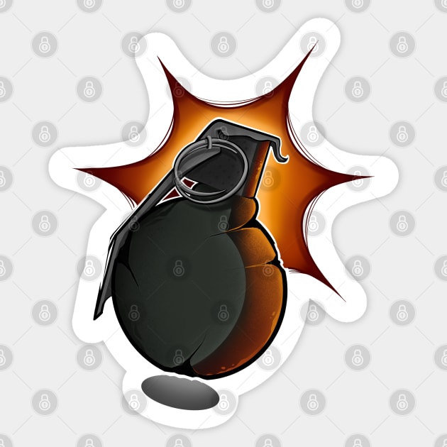 GRENADE Sticker by Wave10